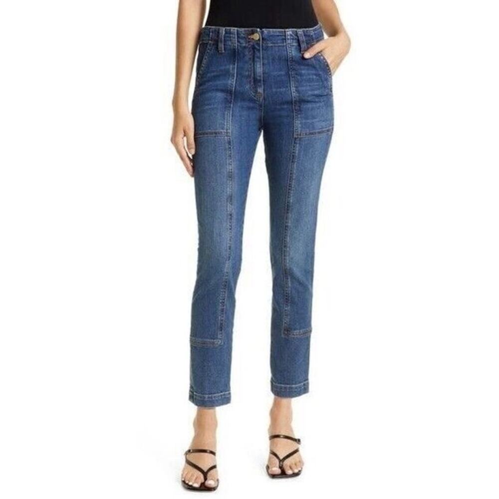 Ramy Brook Arizona Blue Denim High‎ Rise Slim Jeans Size 27